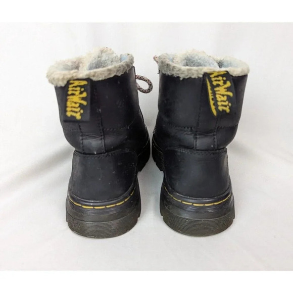 Dr. Martens Combs Wyoming Shearling Lined Lace Up Ankle Boots Docs Combat US 7 L - Picture 16 of 16
